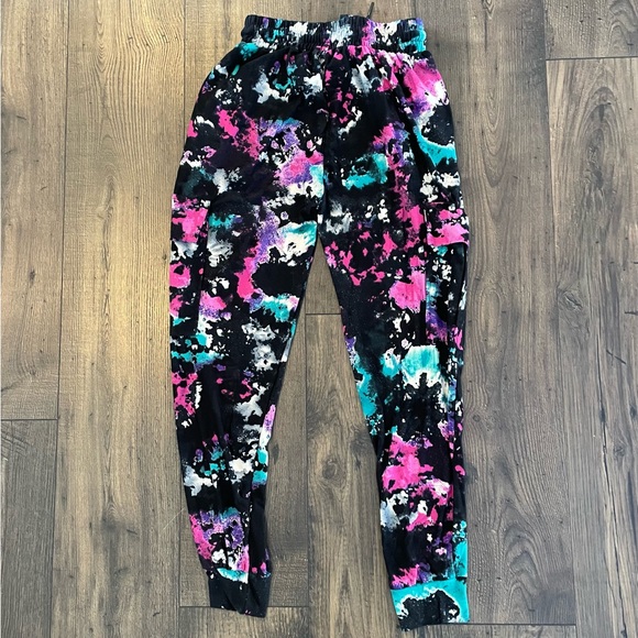 Always Black Paint Splatter Women Joggers - Picture 2 of 5